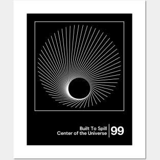 Built To Spill / Original Minimal Graphic Artwork Design Posters and Art